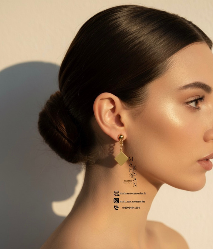گوشواره میخی دخترانه سایز خیلی کوچک استیل