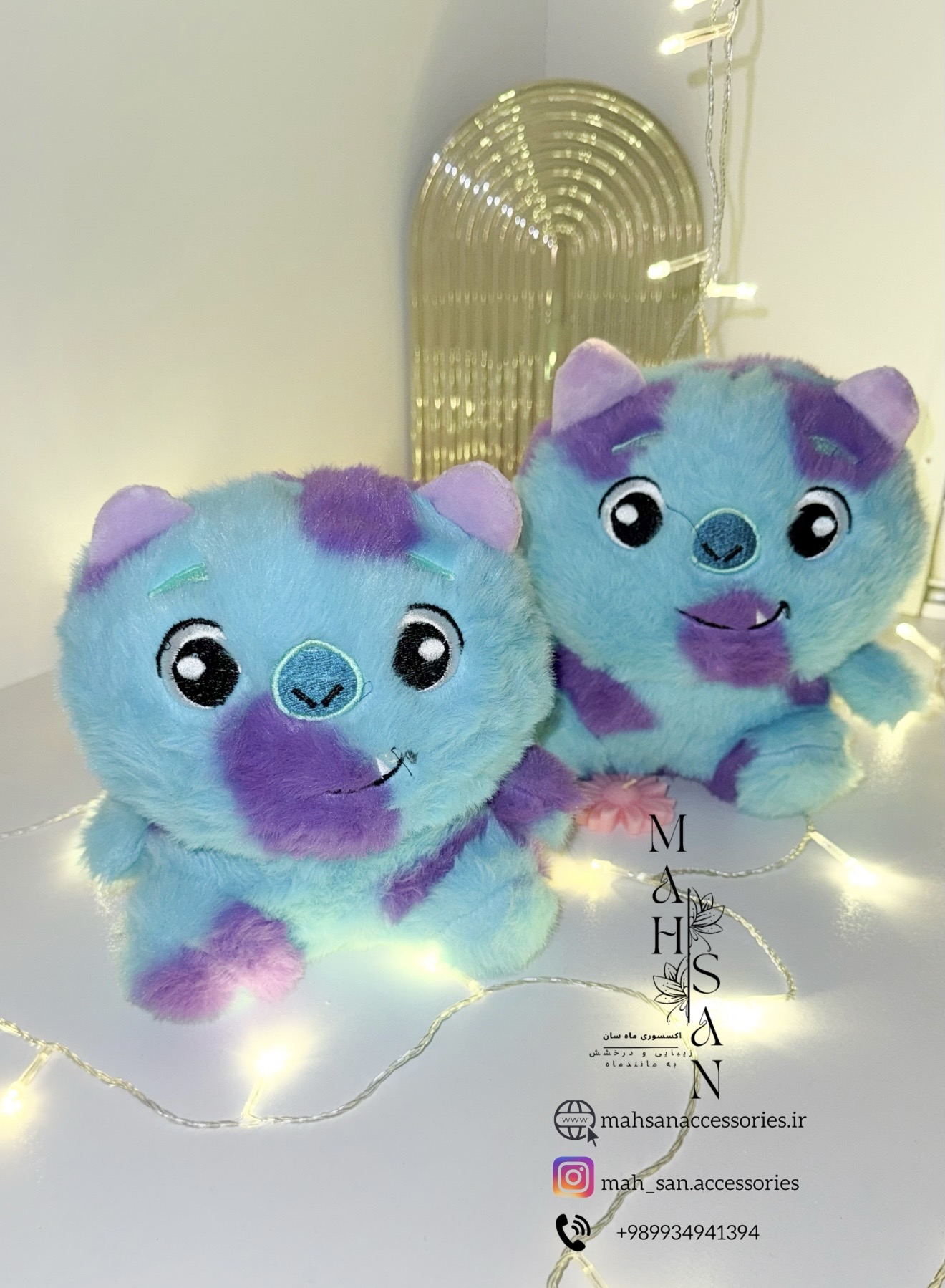 عروسک سالیوان وارداتی عروسک نرم و پولیشی شخصیت کارتونی