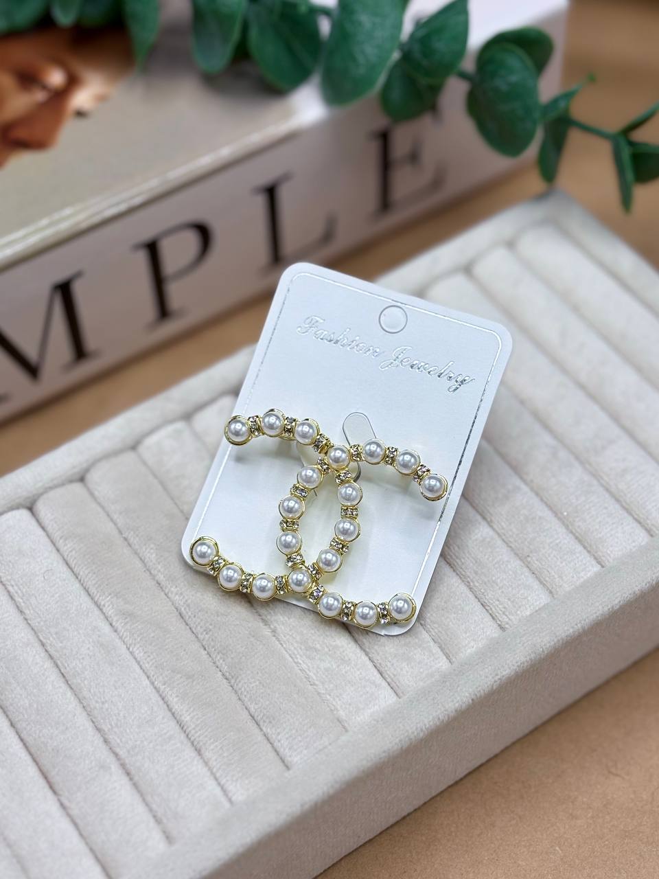 سنجاق سینه مجلسی حلقه مروارید هدیه خاص و جذاب