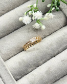 انگشتر زنانه ژوپینگ مدل کارتیه تکنگین | طرح طلا، سایز ۸ 💍✨