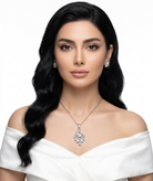 نیم ست زنانه نگین مخراج کاری شده سایز کوچک تصویر دوم