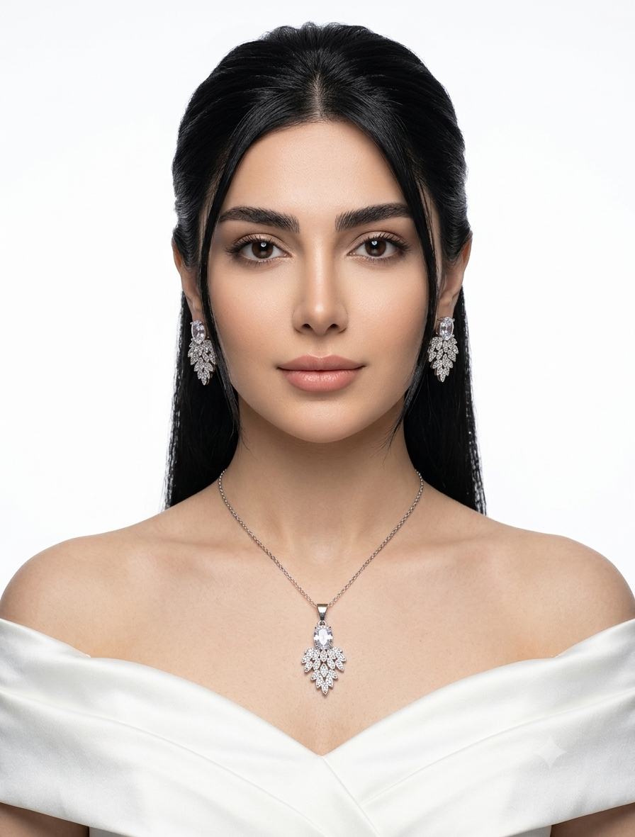 نیم ست زنانه ظریف کد XU195 سایزکوچک تصویردوم