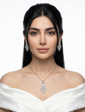 نیم ست زنانه ظریف کد XU195 سایزکوچک تصویردوم