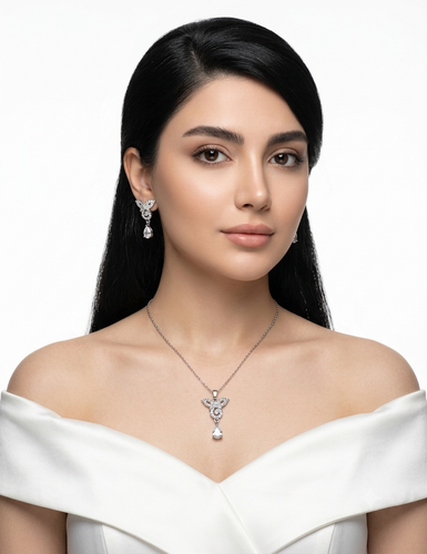 نیم ست ظریف زنانه عکس دوم ارسال رایگان